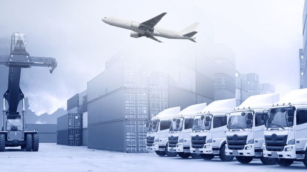 Air Freight Combined with Truck Freight from china to the UK