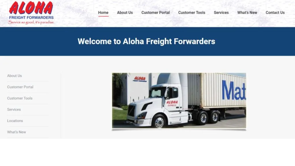 Aloha Freight Forwarders