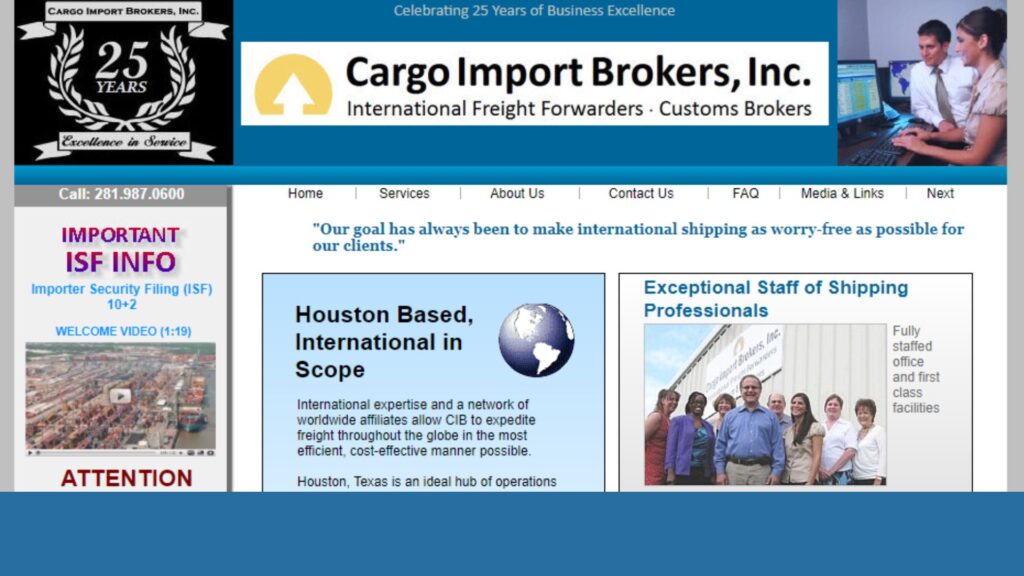 Cargo Import Brokers - Freight Forwarders in Houston