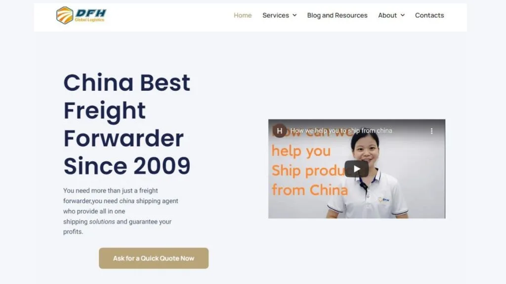 Top freight forwarder in Hongkong
