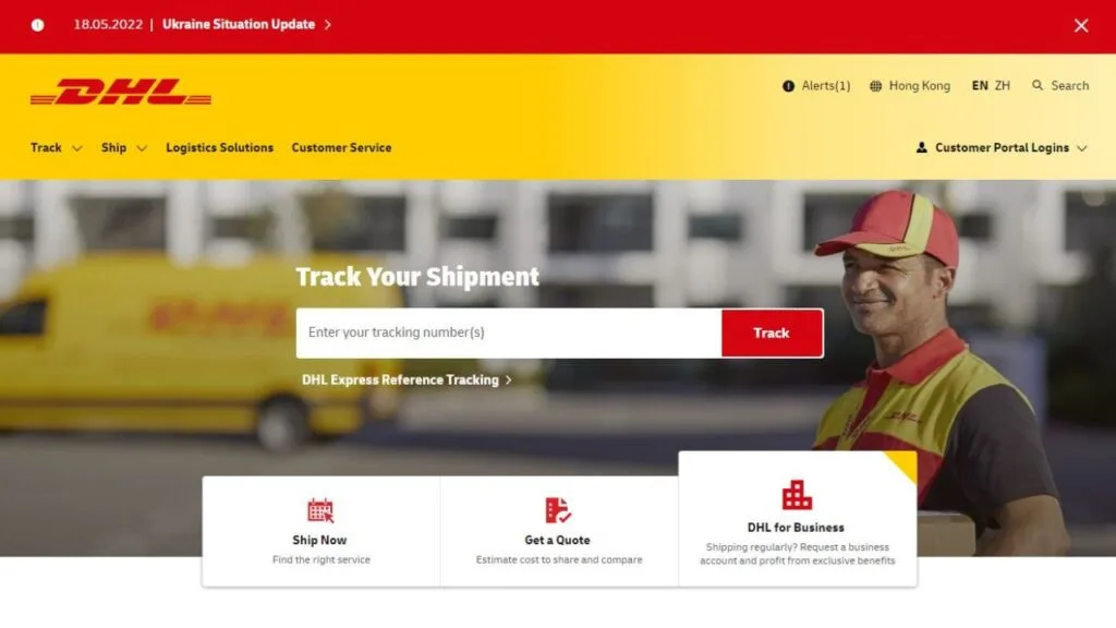 DHL express hong kong