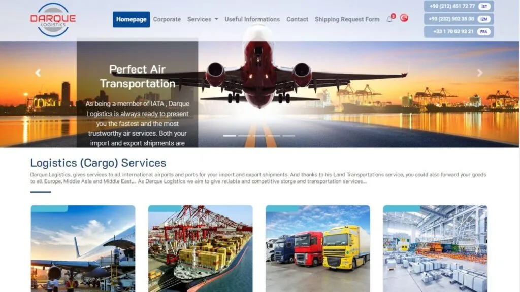 international air freight freight forwarder from france