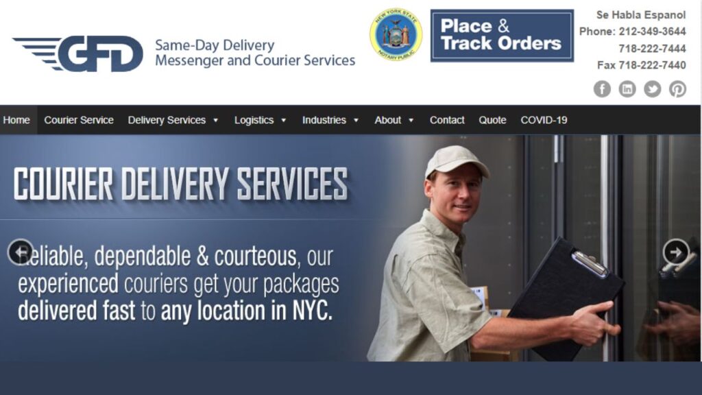 GFD Courier Service