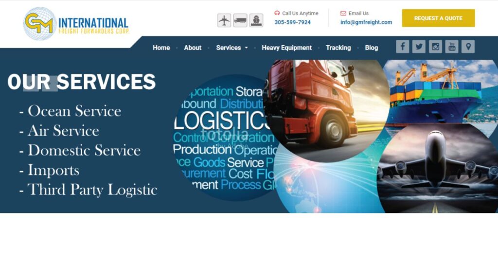 GM International - Freight forwarders in Miami 