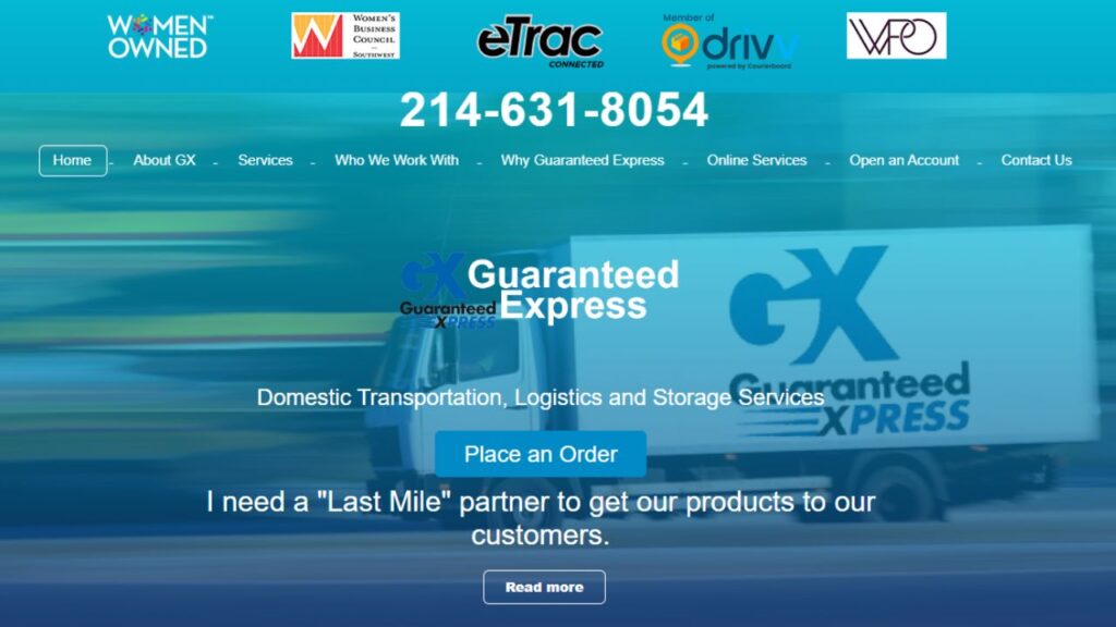 Guaranteed Express, Inc. - Dallas