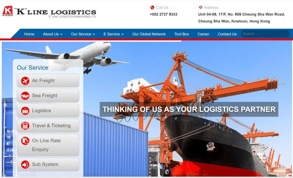 HongKong Logistics company