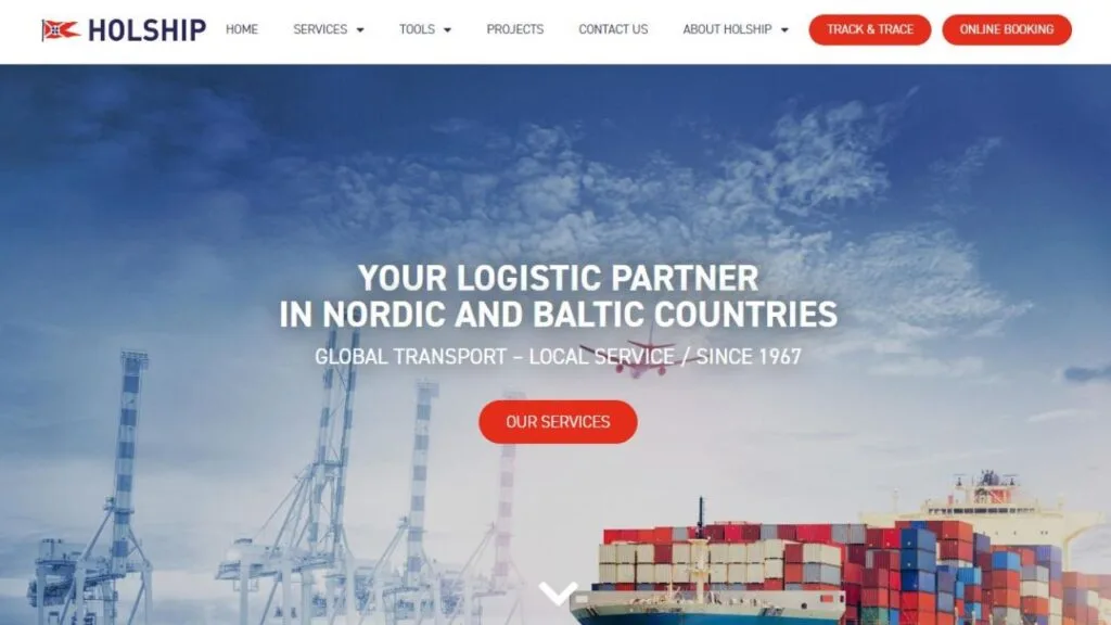 example of freight forwarders 