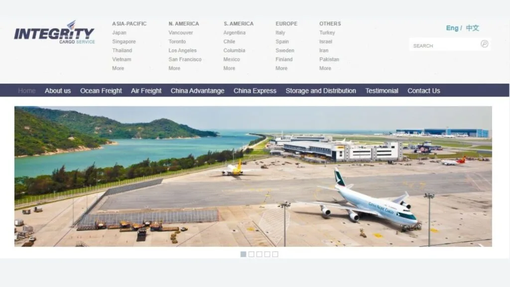 Hong Kong-based cargo forwarding company