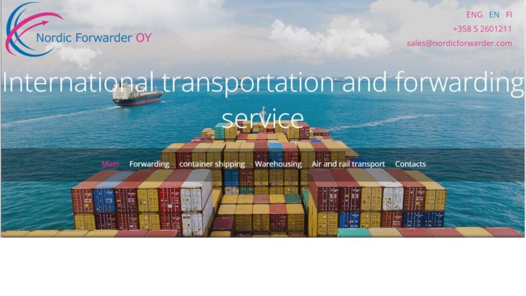 international freight forwarding company