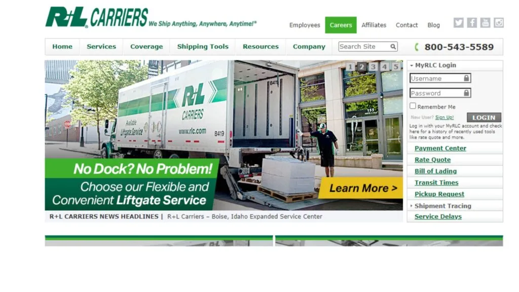 R+L Carriers