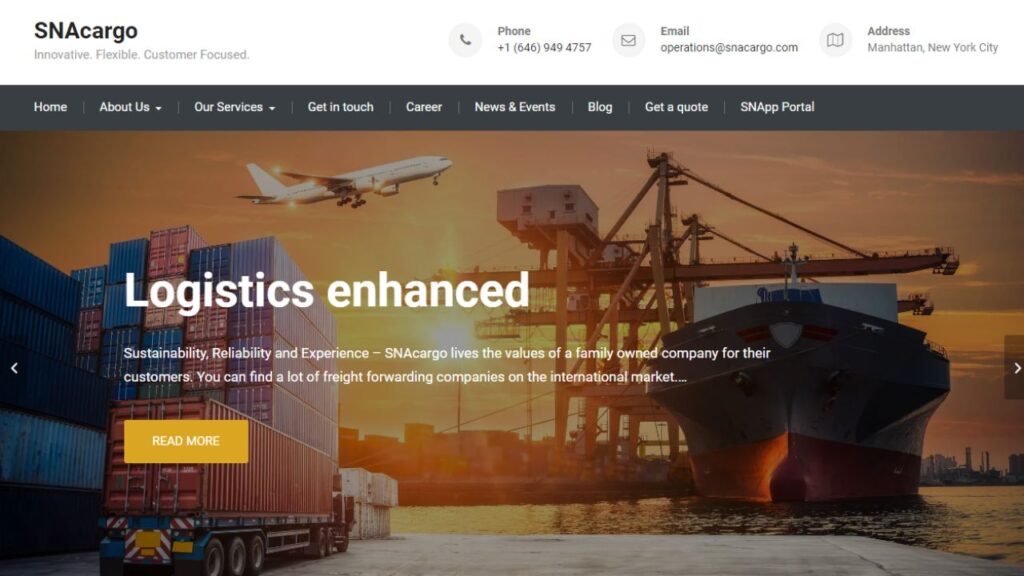 SNAcargo - Freight Forwarders in New York