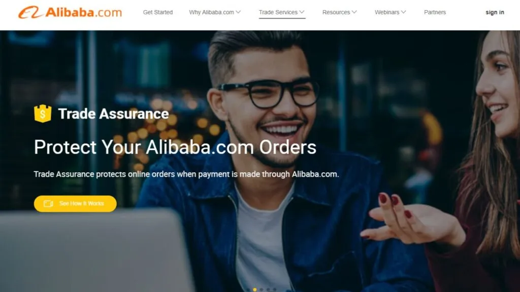 What is Alibaba Trade Assurance DFH Logistics China