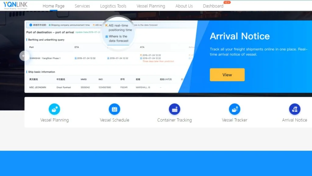 YQN International Logistics