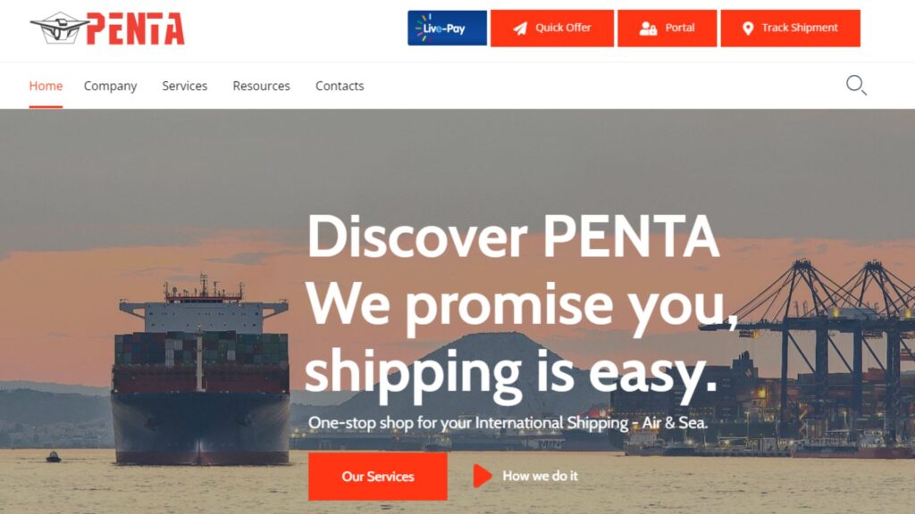 A.P PENTA Cargo Forwarder Greece