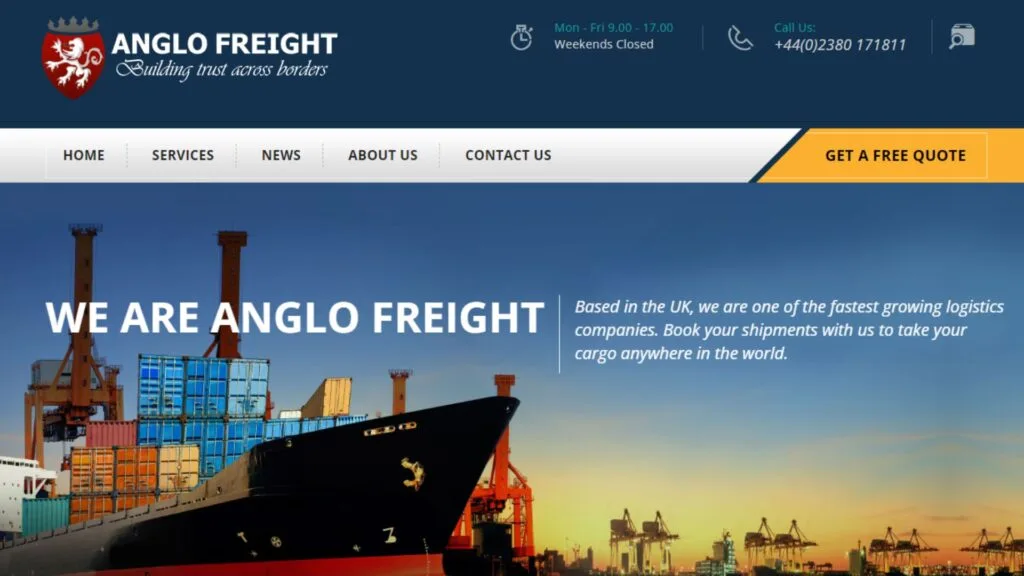 Anglo Freight (UK) Ltd - DFH global Logistics