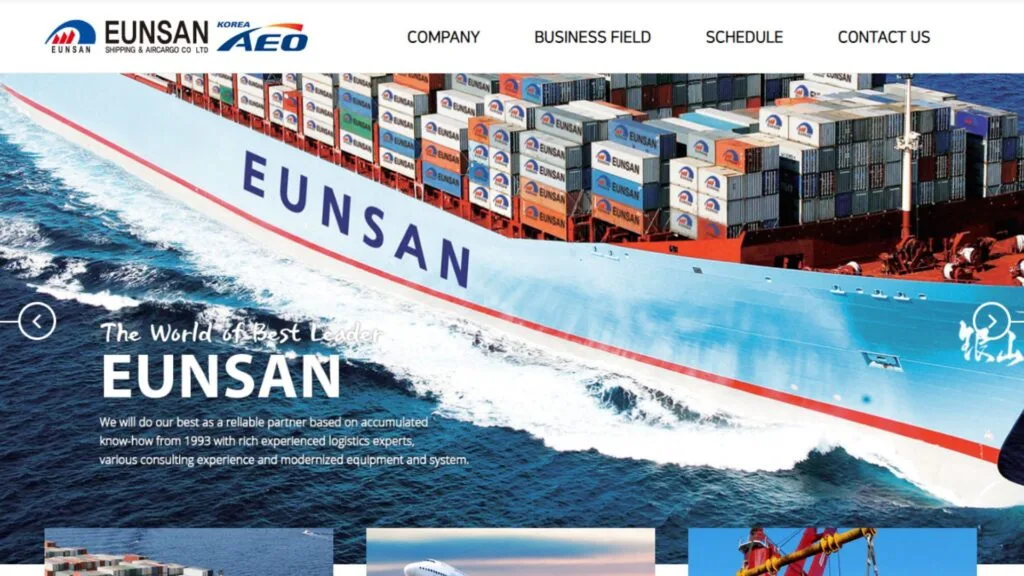 Eunsan Shipping & Air Inc.  Express Co., rea Trans Line Co.    - DFH global Logistics 