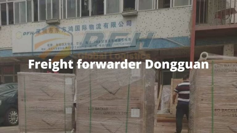 Freight forwarder Dongguan - DFH Logistics China