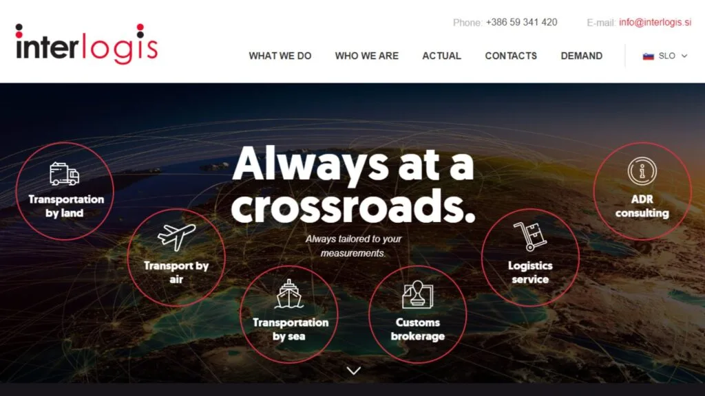 Interlogis - Top 10 freight forwarders in Slovenia