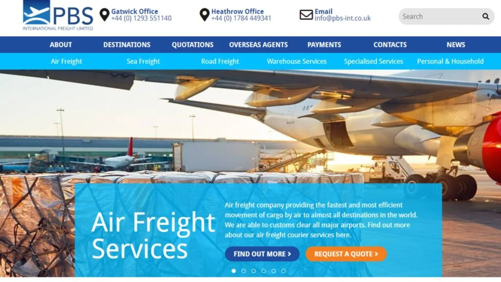 PBS International Freight Limited - DFH global Logistics