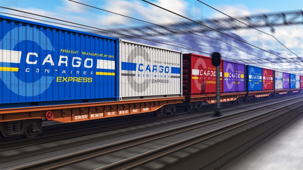 How long does it take Rail Freight from China to Germany