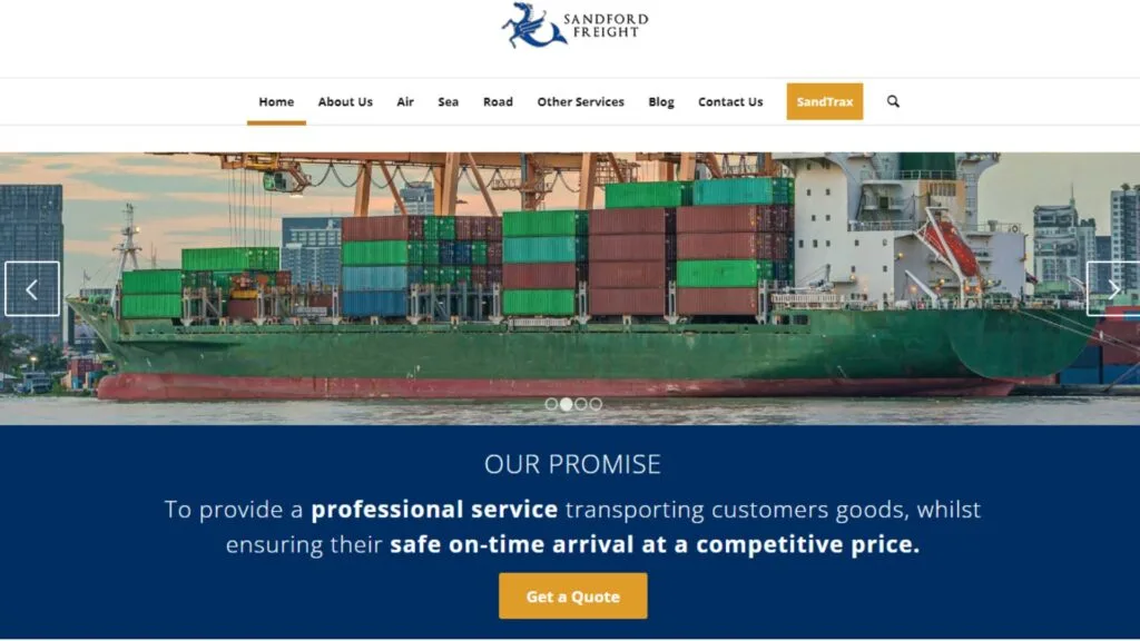 Sandford Freight (UK) Limited - DFH global Logistics