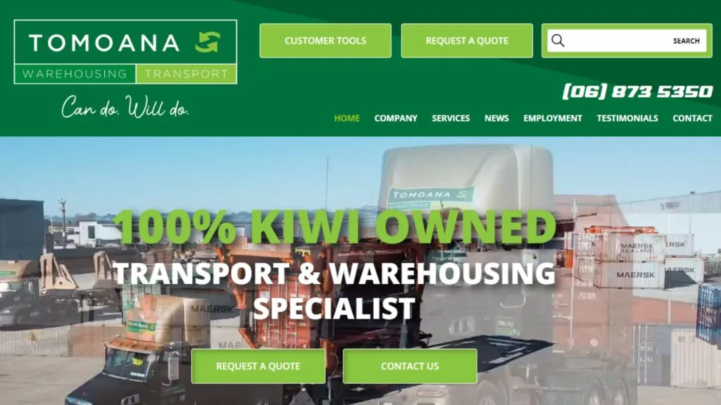 Tomoana Warehousing Ltd