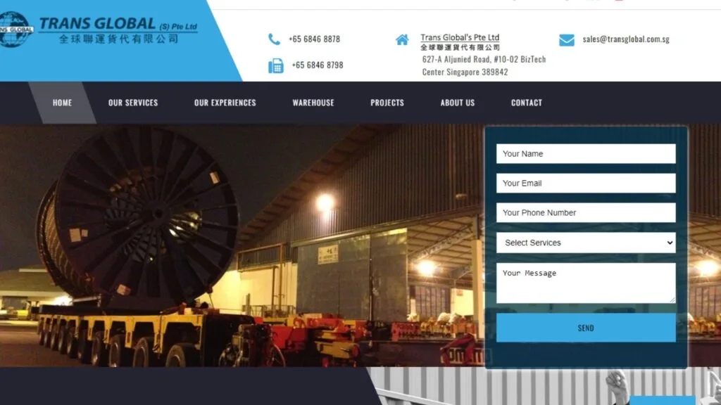 Trans Global (S) Pte Ltd - DFH global Logistics 