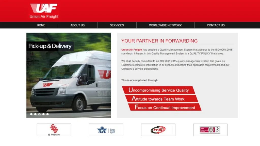 Union Air Freight  - DFH global Logistics 