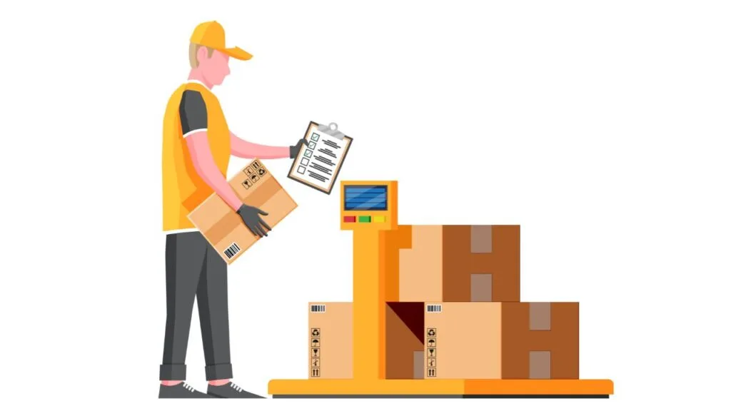 How do freight companies calculate the chargeable air cargo weight when sending shipments from China to Thailand
