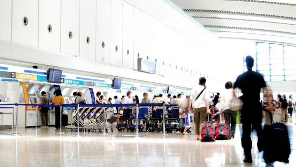 Main airports in Japan