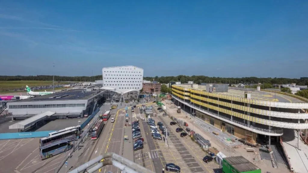 Main airports in the Netherlands