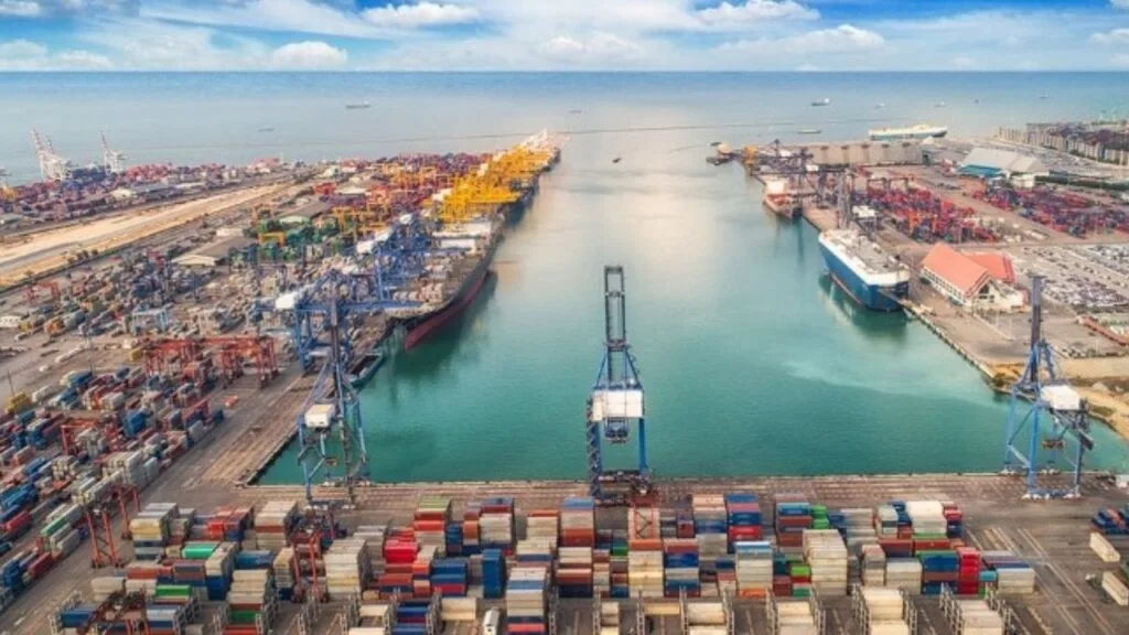 Main seaports in Thailand