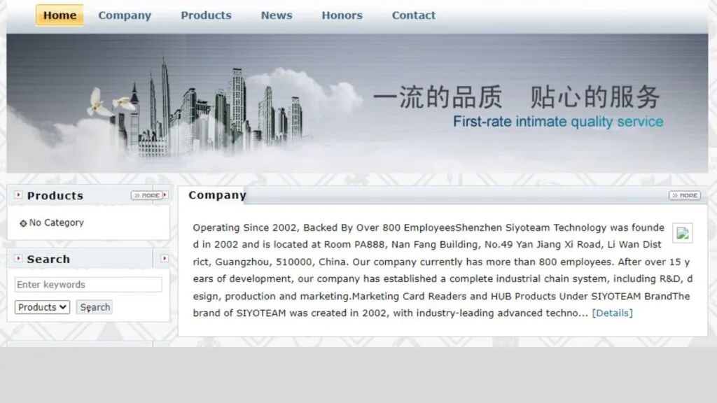 SHENZHEN SIYOTEAM TECHNOLOGY CO., LTD.