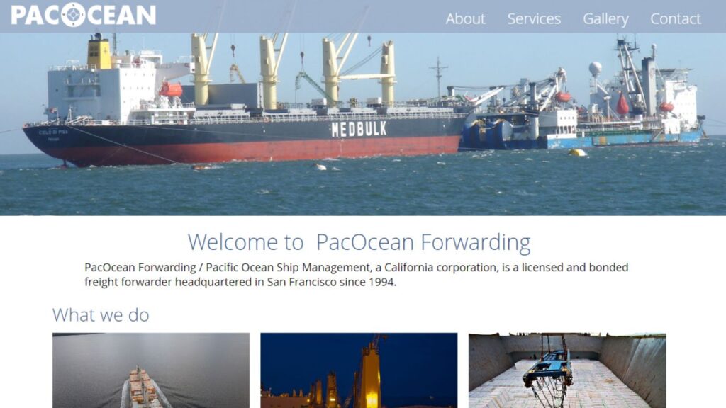 Pac Ocean Forwarding