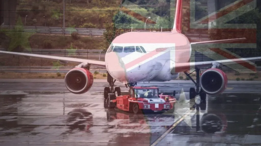 Air freight from China to Australia.