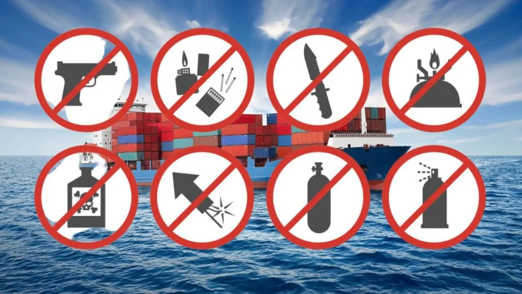 Prohibited & restricted items from China to Mexico