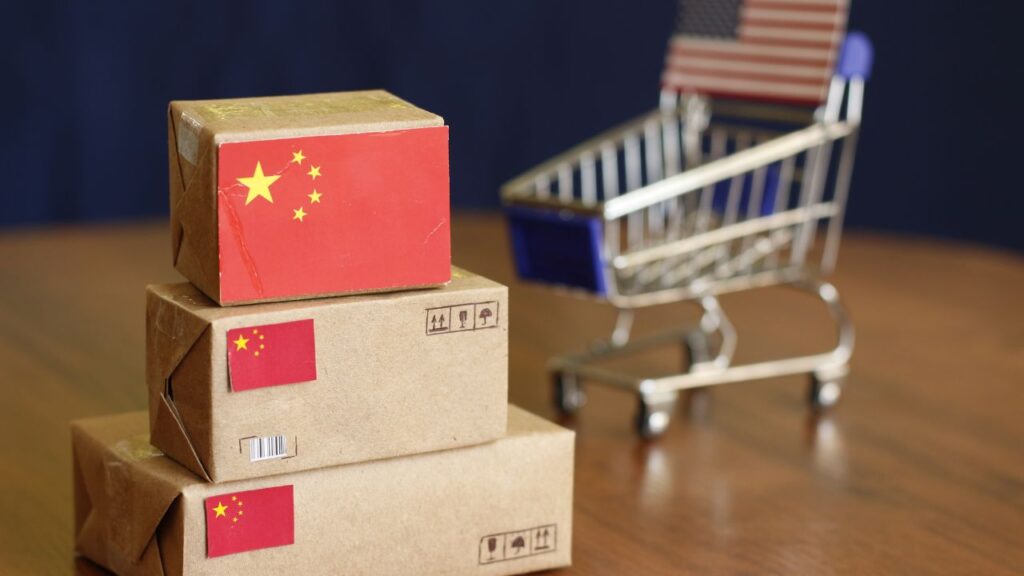 How do you ship imported shoes from China