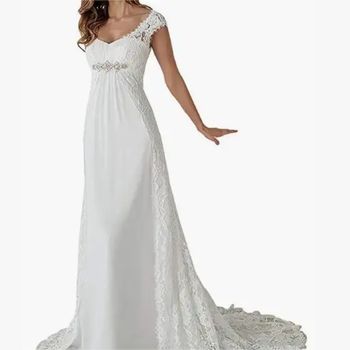 Import A-Line Wedding Dress from China
