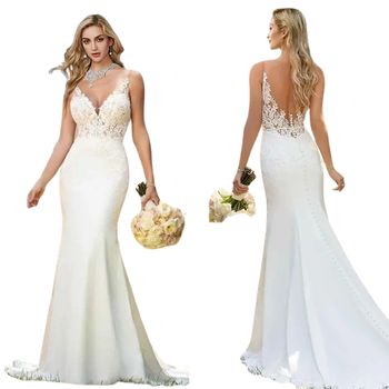 Import Trumpet/Fit and Flare Wedding Dresses from China