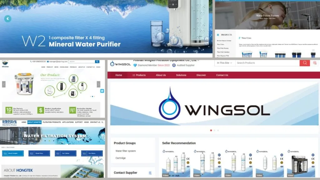 Top 10 water filter manufacturers in China