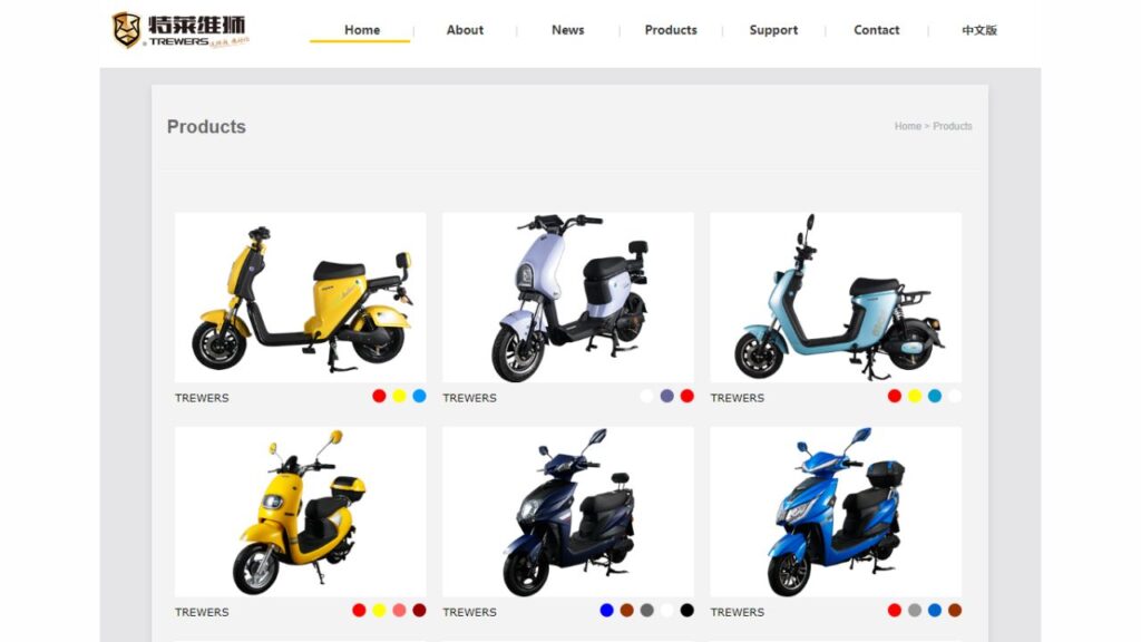 Zhejiang Trewers Electric Bicycle Manufacturing