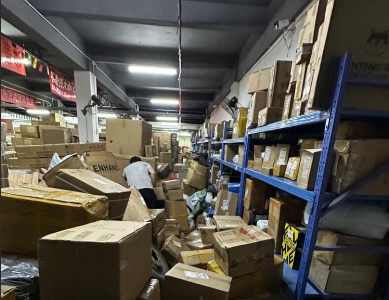 Send parcels to China warehouse